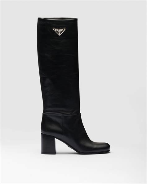 blue prada boots|Prada black boots women's.